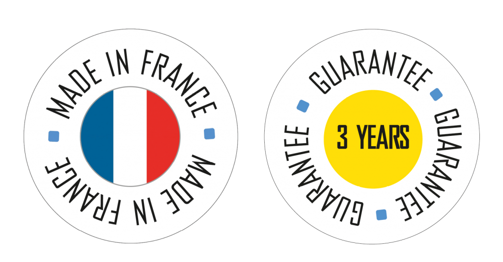Made in france - guarantee 3 years