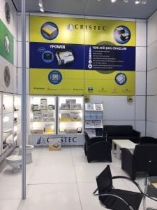 CRISTEC PRESENT ON ITS DISTRIBUTOR STAND AT EURASIA 2018 ISTANBUL TURKEY