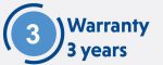 warranty 3 years