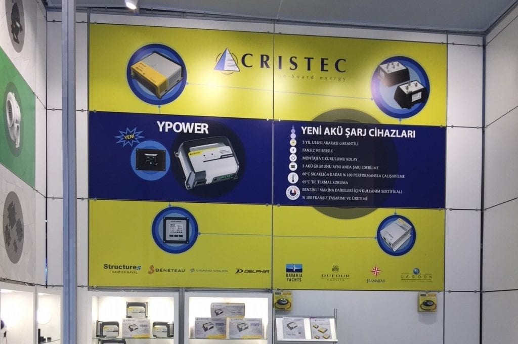 CRISTEC presente en el stand de su distribuidor en Turquía